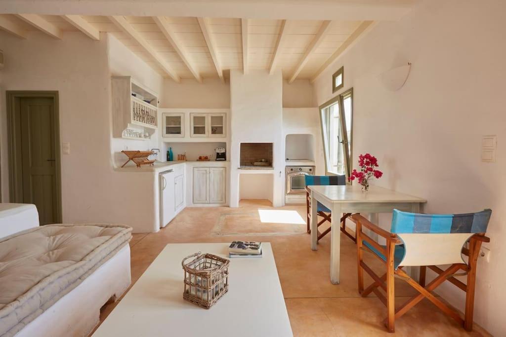 Ochre Dream, Beach Front & Sunset Villa Naousa Dış mekan fotoğraf